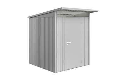 Biohort, Biohort Gerätehaus AvantGarde Gr. A1, Biohort Gerätehaus AvantGarde A1 Standardtüre Silber