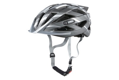 Uvex Velohelm Air Wing CC Black-Silver | 52-57 cm