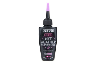 MUC-OFF, Ketten-Schmierstoff E-Bike Wet Chain Lube, 50ml, Muc-Off Kettenöl Wet Weather Ceramic Lube 50 ml