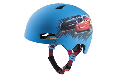 Alpina, Alpina Velohelm Hackney Disney - Cars, Alpina Velohelm Kinder Hackney Disney - Cars (Grösse: 47-51 )