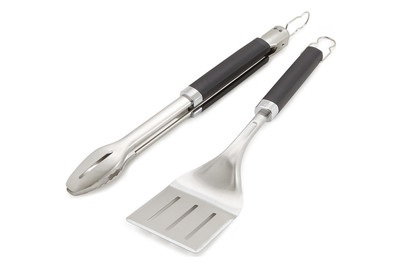 Weber, weber - Precision Grillbesteck-Set, 2-teilig - 58 x 20.9 x 5.5 cm, Weber Precision Grillbesteck 2St ? Weber Grillzange/Grillbesteck