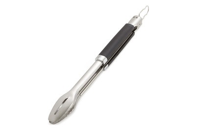 Weber, weber - Precision Grillzange - 45.7 x 4.3 x 5 cm, Weber Grillzange Edelstahl-schwarz Zubehör