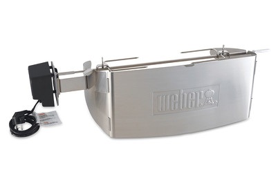 Weber, Weber Q Drehspiess für Weber Q200-/2000 Serie Grill Zubehör, Weber Q Drehspiess für Weber Q200-/2000 Serie Grill Zubehör