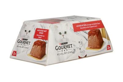 Gourmet, Gourmet Katzenfutter Revelations Rind 2x57g, Gourmet Katzenfutter Revelations Rind 2x57g