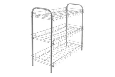 Metaltex, SHOE 3 Universal Schuhgestell 3 Körbe (bis 9 Schuhpaare), Metaltex Universal-Schuhgestell Shoe 3 mit 3 Körben | 59 × 64 × 23 cm