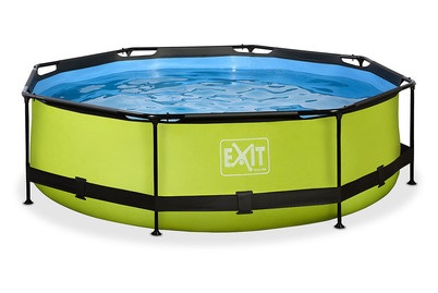Exit, Exit Frame Pool ø300x76cm, Lime, 
