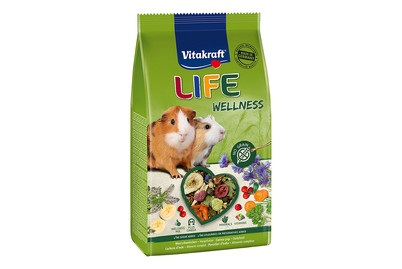 Vitakraft, Vitakraft Life Wellness Meerschweinchen Futter, Vitakraft Life Wellness Meerschweinchen - 600 g