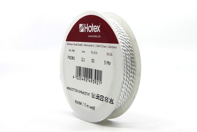 Hotex, Kordel, weiss, 