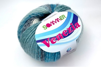 Sommer, SOMMER Venezia 160 150g, Schalgarn, Verlaufsgarn, Sommer Schalgarn Venezia 160 | 150 g