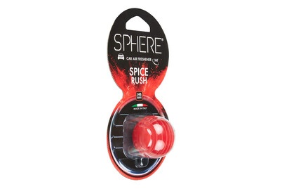 Sphere, SPHERE Lufterfrischer Spice Rush, rot, 