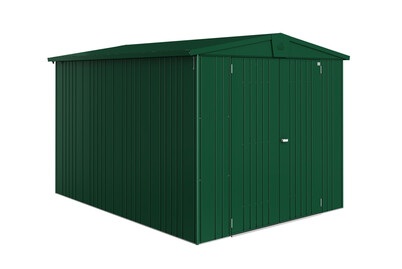 Biohort, Biohort - Gerätehaus EUROPA 6 - dunkelgrün - Metall - 300/244/203 cm, Biohort Gerätehaus Europa 6 Doppeltüre Dunkelgrün