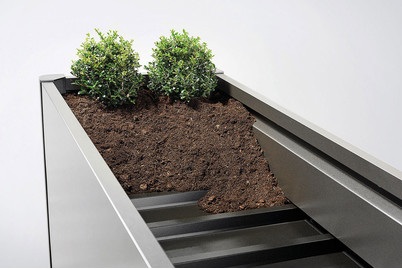 Biohort, Zwischenboden zu HochBeet 1x0.5, Biohort Zwischenboden Hochbeet 1x0.5 Dunkelgrau