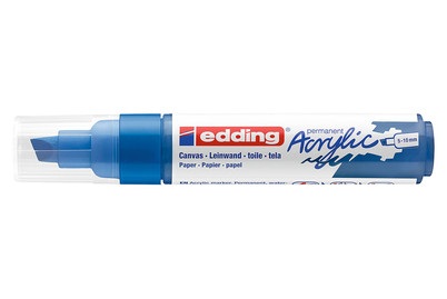 edding, edding Acrylmarker 5000, enzianblau, Edding Acrylmarker 5000, 5-10mm, enzianblau sdm, 5000-903