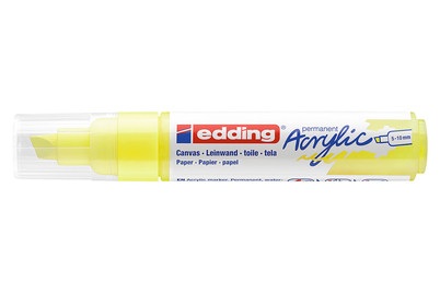 edding, EDDING Acrylmarker 5000 5-10mm 5000-065 neongelb, Edding Acrylmarker 5000, 5-10mm, neongelb, 5000-065
