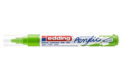 edding, EDDING Acrylmarker 5100 2-3mm 5100-927 gelbgrün sdm, edding Acrylmarker 5100, gelbgrün