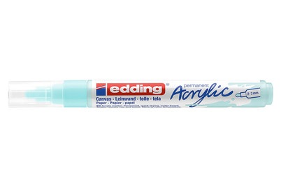 edding, edding Acrylmarker 5100, pastellblau, Edding Acrylmarker 5100, 2-3mm, pastellblau sdm, 5100-916