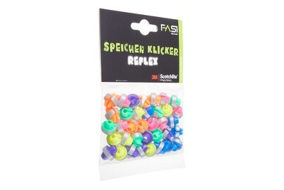 fasi, FASI Speichen-Reflektoren Klicker Reflex, Fasi Speichenreflektoren Klicker | 36 Stück