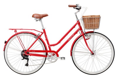 California, California Citybike Riverside 28, 48 cm, rot, 