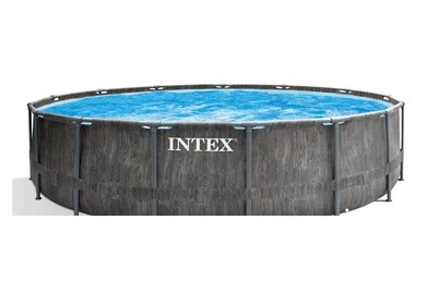 Intex, Intex Framepool »Greywood Prism Frame Set«, Intex Pool Greywood Prism Frame Set 457 x 122 cm