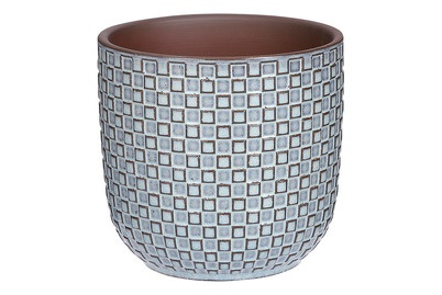 Edelmann, Übertopf Daan blau, Edelmann Übertopf Daan Blau | ? 13.5 cm