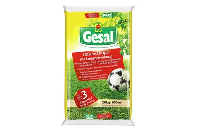 Gesal, Gesal Rasendünger, Gesal Rasendünger mit Langzeitwirkung 20Kg