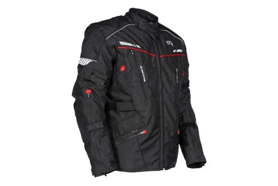 SQ, SQ Motorradjacke VOYAGER schwarz L, SQ Motorradjacke Voyager Schwarz | L