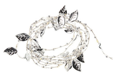 MOOD, MOOD LED Kette Blätter silber, 