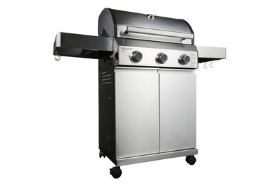 FIREKING, FIREKING Gasgrill NYON III 3-BRENNER montiert, 