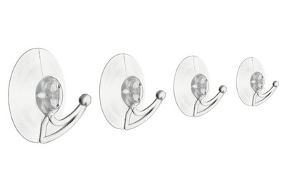 NoName, Suction Hook 42 MM. . Transparent, Suction Hook Transparent | 42 mm