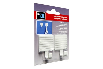 NoName, Klebehaken weiss 2st Inofix, Inofix Klebehaken Weiss | 2 Stück