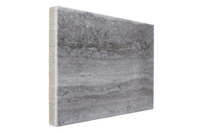 YOUNIQUE, YOUNIQUE Terrassenplatte TRAVERTINO, Terrassenplatte Travertino | 60 × 40 × 4 cm