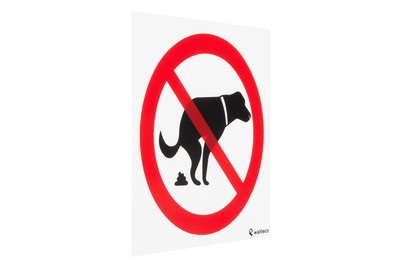 NoName, Aufkleber - Kein Hundeklo, 
