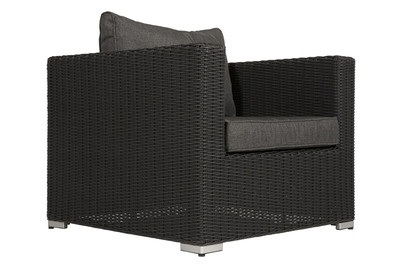 MOOD, MOOD Lounge Sessel HAVANNA II Schwarz, 