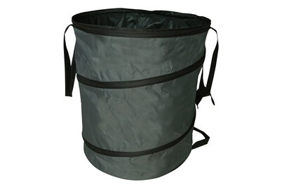 JARDIN ROYAL, JARDIN ROYAL Laubsack POP-UP, Jardin Royal Laubsack Pop-Up Grau-Schwarz | ? 50 × 60 cm | 120 l