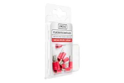 UMOVE, UMOVE Flachsteckhülse 2.8 mm, Umove Flachsteckhülse | 2.8 mm | 10 Stück