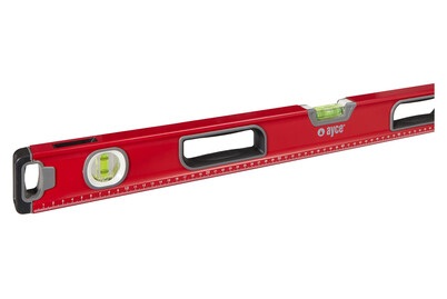 AYCE, AYCE Wasserwaage, Ayce Wasserwaage Schwarz-Grau-Rot | 80 cm