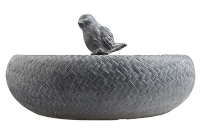 NoName, Gartec Vogelbad Geflochten 28x28x8cm, 