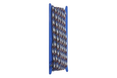 MEISTER, MEISTER SEIL POLYESTER, Meister Polyesterseil Ø 8 mm, 10 m, 1250 kg, Blau-Rot
