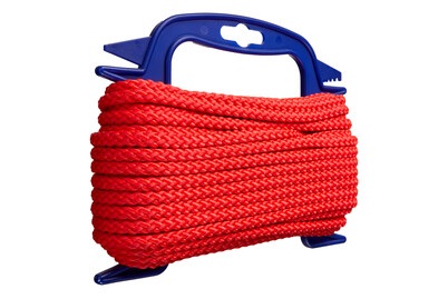 MEISTER, MEISTER SEIL POLYESTER, Meister Polypropylenseil Ø 6 mm, 20 m, 450 kg, Rot