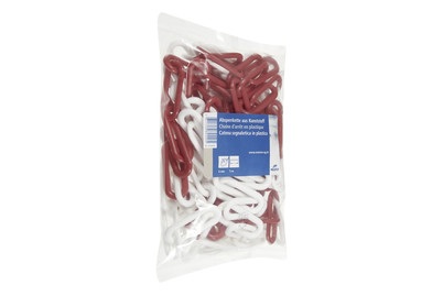 MEISTER, MEISTER Absperrkette Kunststoff, Meister + Co Absperrkette Rot | Kunststoff | 5 m