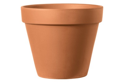 Testrut, Testrut - Blumentopf Ton - Ø 19 cm, Deroma Tontopf Standardtonrot | ? 19 cm