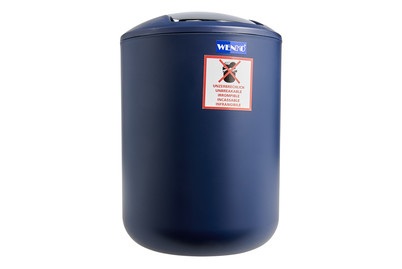 Wenko, WENKO Kosmetikeimer BRASIL, Wenko Kosmetikeimer Brasil Dunkelblau | 21 × 14 × 14 cm | 3 l