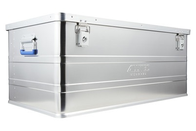 Alutec, Transportkiste Alutec CLASSIC 142 11142 Aluminium (L x B x H) 895 x 495 x 375 mm, Transportbox Alutec CLASSIC 142, Aluminium, 142 l, L 895 x B 495 x H 275 mm, Zylinderschlösser