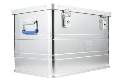 Alutec, Transportkiste Alutec CLASSIC 68 11068 Aluminium (L x B x H) 575 x 385 x 375 mm, Transportbox Alutec CLASSIC 68, Aluminium, 68 l, L 575 x B 385 x H 375 mm, Zylinderschlösser