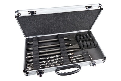 Dewalt, Bohrer-Meißel-Set SDS+ DT9679, 15-teilig, Meißel- & Bohrer-Satz, DeWalt Meissel und Bohrer Set SDS Plus