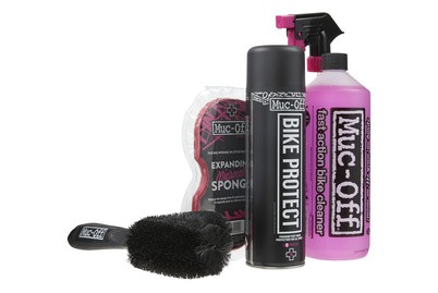 MUC-OFF, Muc-Off Pflegeset Essentials Kit, Muc-Off Pflegeset Bike Care Essentials Kit 5-teilig