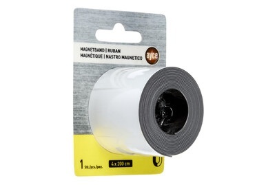 AYCE, AYCE Magnetband, Ayce Magnetisches Beschriftungsband Weiss | 4 cm × 2 m