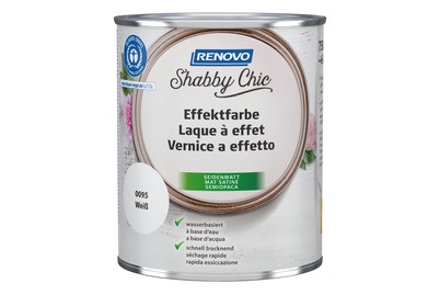 RENOVO, RENOVO Shabby Chic Effektfarbe, Renovo Shabby Chic Effektfarbe Weiss | 0.75 l
