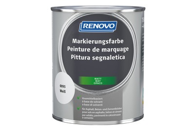 RENOVO, RENOVO Markierungsfarbe, Renovo Markierungsfarbe Weiss | 0.75 l