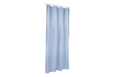 MSV, MSV Duschvorhang, Duschvorhang Blau | 200 × 120 cm
